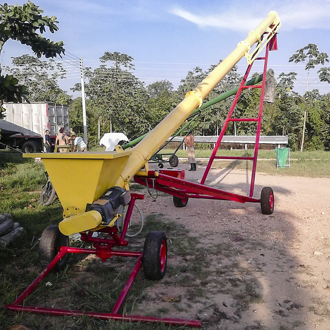 Equipos de transporte a granel silos y granel Bazuca granelera electrica 4