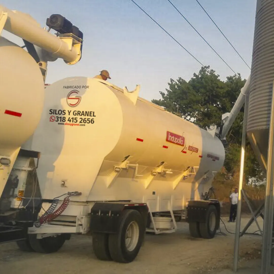 Equipos de transporte a granel silos y granel Remolque Granelero R2 2