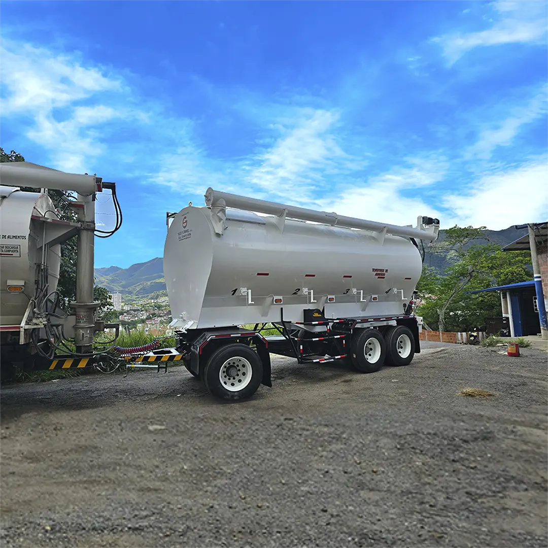 Equipos de transporte a granel silos y granel Remolque Remolque Granelero R3 2