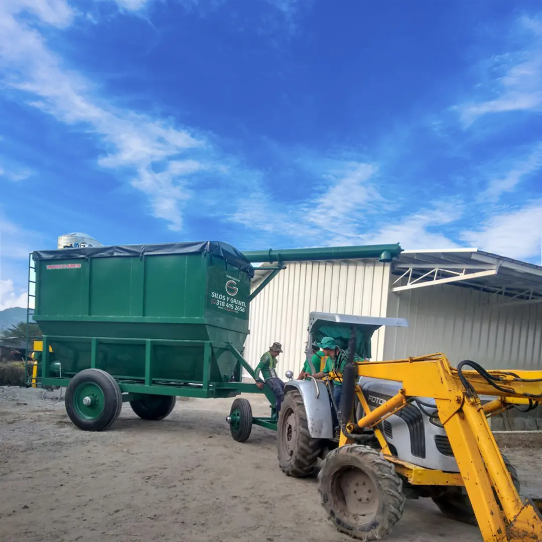 Equipos de transporte a granel silos y granel Tolva Granelera 5 Toneladas Electrica 2