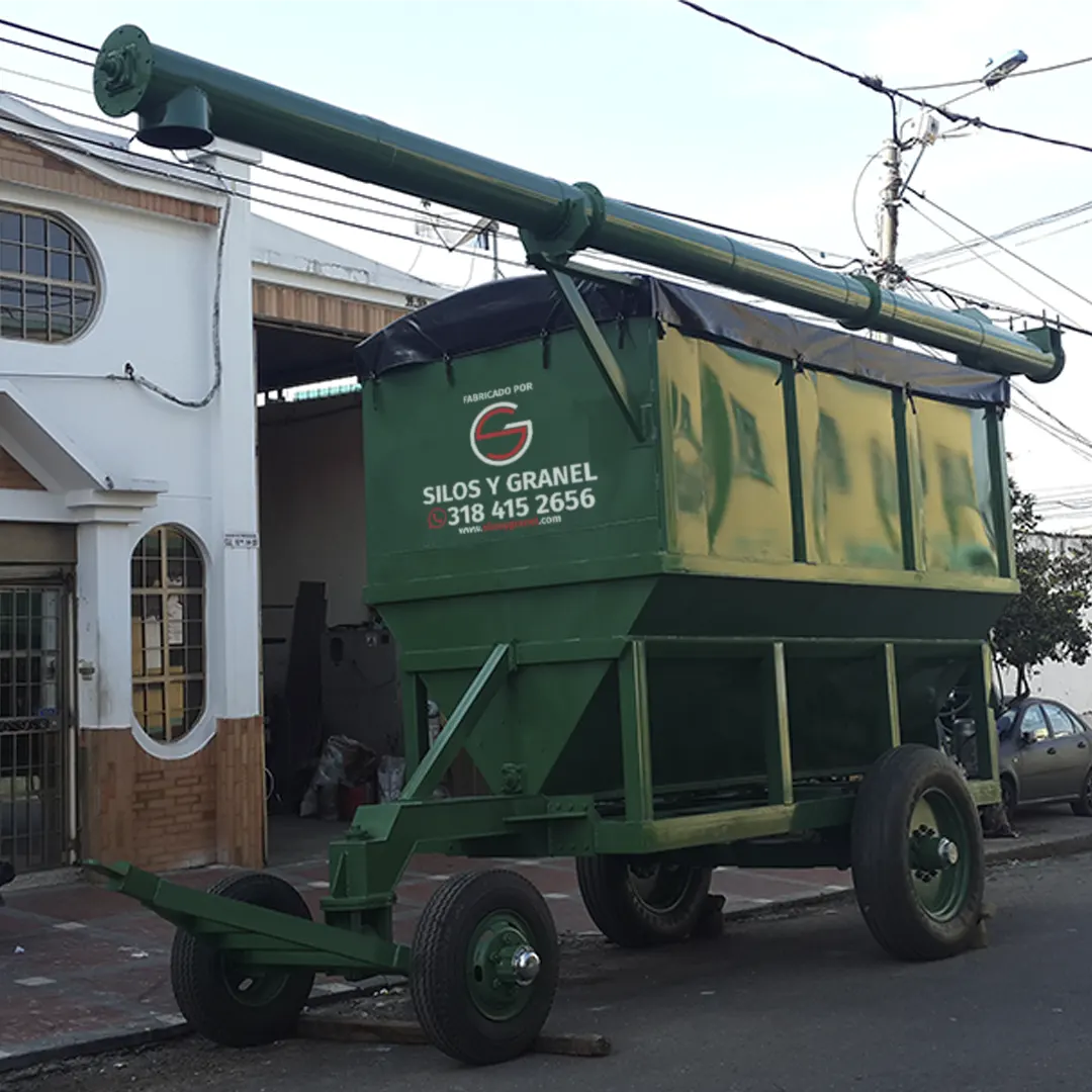 Equipos de transporte a granel silos y granel Tolva Granelera 5 Toneladas Electrica 3